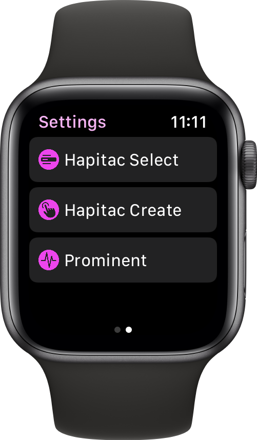 Lucid dream training app Volonte Settings Menu